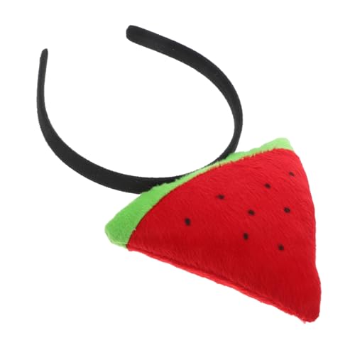 ifundom Wassermelonen Haarschmuck Lustiger Haarkranz Für Partys Einstellbares Stirnband Als Fotorequisite Auffälliger Kopfschmuck Für Sommerfeste Und Tropische Anlässe von ifundom