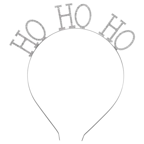 ifundom Weihnachts-Strass-Stirnband Glitzernde - - -Haarreifen Weihnachts-Kristall-Kopfschmuck Weihnachtsparty-Kopfschmuck Urlaubs-Haarschmuck Für Frauen Und Mädchen von ifundom