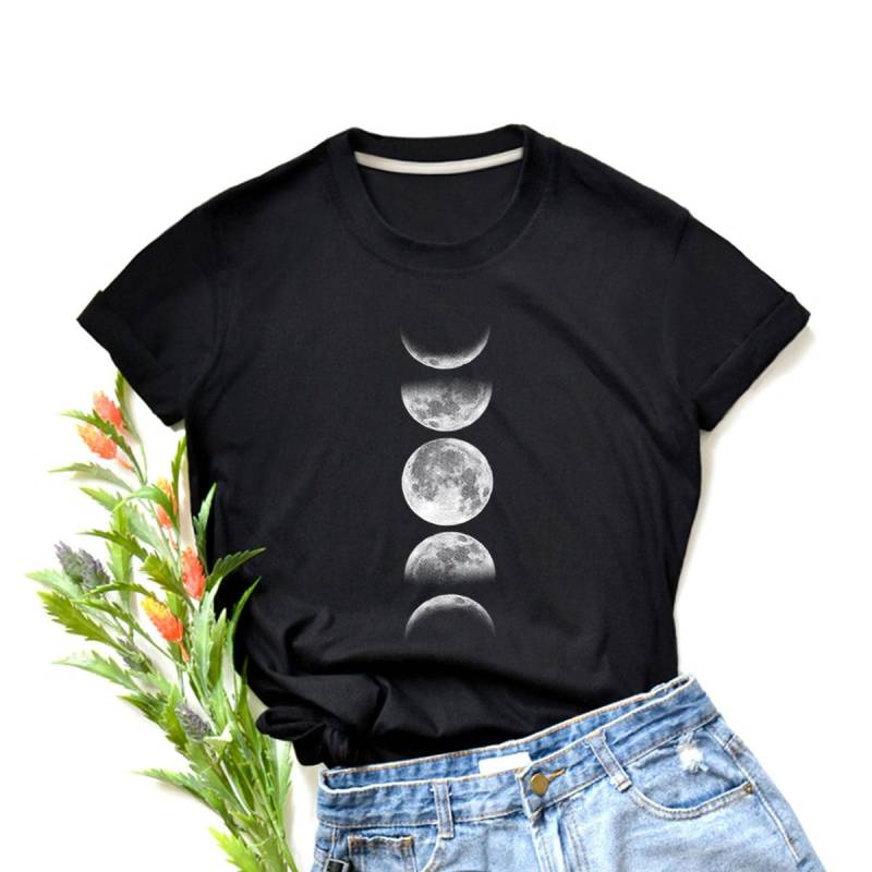 Mond Shirt Mondnacht Grafik T-Shirt Mondphasen Kleidung Mond Shirt Mondnacht Grafik T-Shirt Mondphasen Kleidung von igetherproject