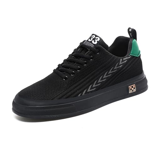 Herren Elevator Schuhe Unsichtbare Höhensteigerung Schuhe Versteckter Keilabsatz Mesh-Obermaterial Freizeitschuhe 6,1 cm Höhere Bequeme Wanderschuhe für Ferse, Schwarz , 43.5 EU Herren Elevator Schuhe Unsichtbare Höhensteigerung Schuhe Versteckter Keilabsatz Mesh-Obermaterial Freizeitschuhe 6,1 cm Höhere Bequeme Wanderschuhe für Ferse, Schwarz , 43.5 EU von ihinzry