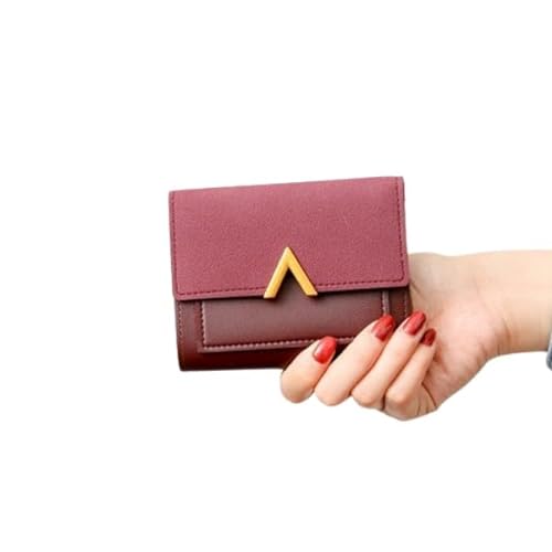 ikappy Mode Kurze Geldbörse Frauen Brieftaschen Karten Halter Damen kleine Geldbörse Mini Clutch Mädchen Geldbeutel von ikappy