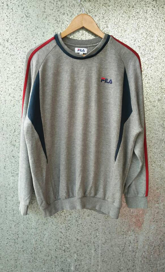 Fila Sweatshirt Kleine Logo-stickerei/Fila Jumper/Fila Crewneck Fila Sweatshirt Kleine Logo-stickerei/Fila Jumper/Fila Crewneck von ikcollections