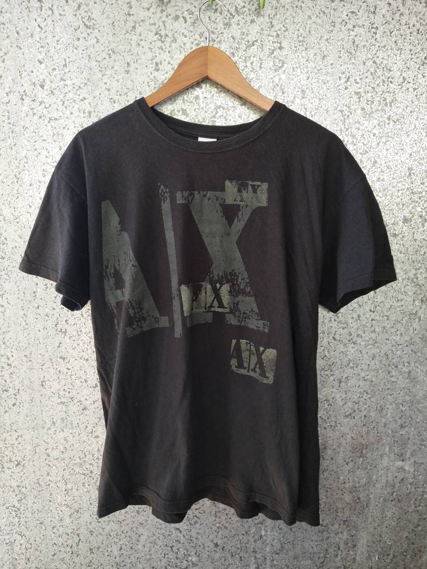 Vintage 90Er Jahre Armani Exchange T Shirt Großes Logo Rundhals Hergestellt in Usa Vintage 90Er Jahre Armani Exchange T Shirt Großes Logo Rundhals Hergestellt in Usa von ikcollections