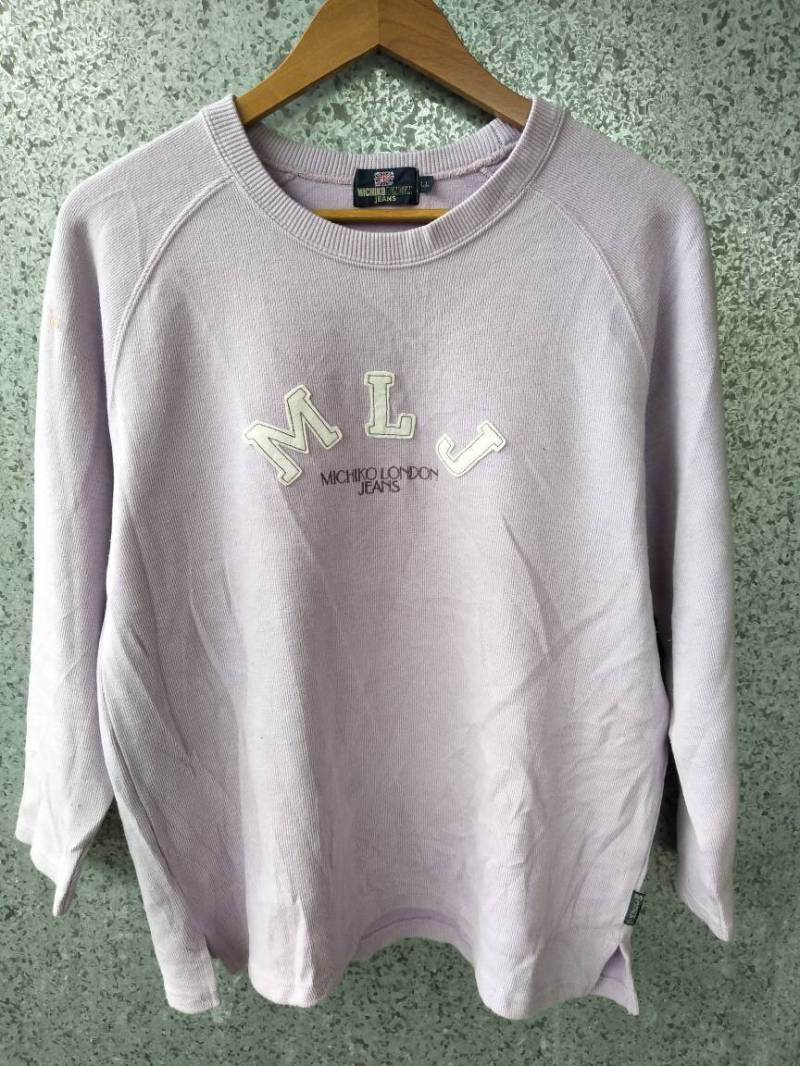 Vintage 90Er Jahre Michiko London Jeans Sweatshirt Buchstabieren Pullover Mlj Vintage 90Er Jahre Michiko London Jeans Sweatshirt Buchstabieren Pullover Mlj von ikcollections