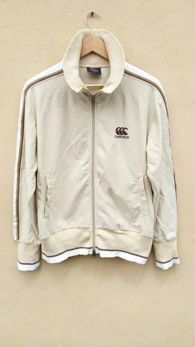 Vintage Canterbury Von Neuseeland Reißverschlussjacke Pullover Kleine Logo-stickerei Vintage Canterbury Von Neuseeland Reißverschlussjacke Pullover Kleine Logo-stickerei von ikcollections