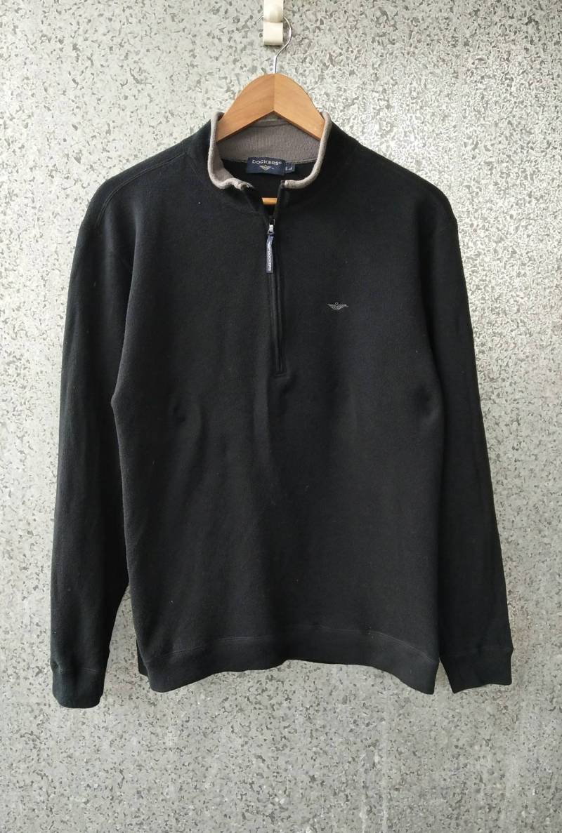 Vintage Dockers Half-Zipper Pullover Dockers-Kleine Logo-Sweatshirt Vintage Dockers Half-Zipper Pullover Dockers-Kleine Logo-Sweatshirt von ikcollections