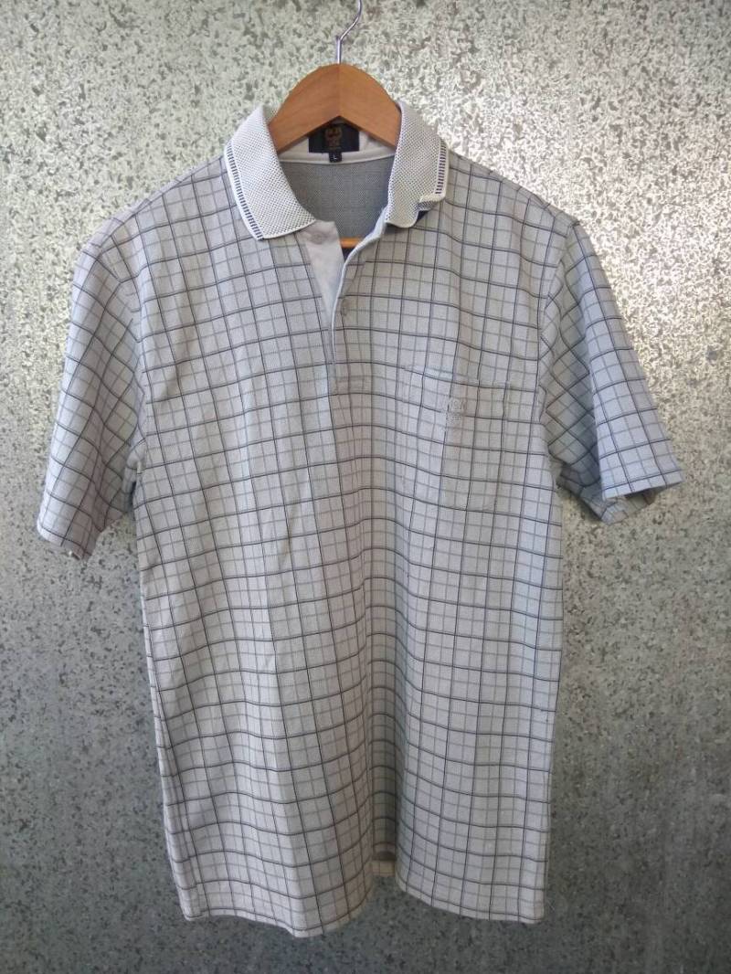 Vintage Mcm Legere Poloshirt Gekarrt Vintage Mcm Legere Poloshirt Gekarrt von ikcollections