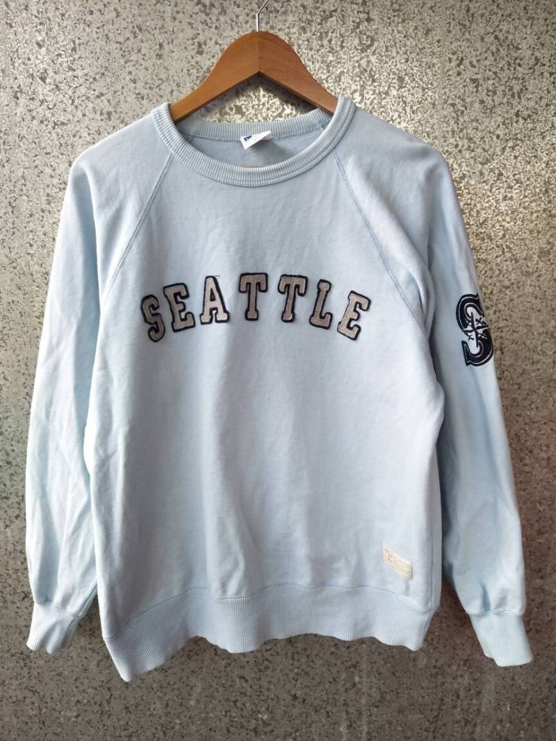Vintage Seatle-Sweatshirt/Seatle Mlb Crewneck Major League Baseball Pullover Vintage Seatle-Sweatshirt/Seatle Mlb Crewneck Major League Baseball Pullover von ikcollections