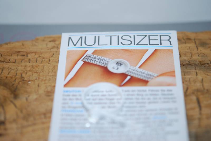 Multisizer, Ringmaß, Ringgrösse Messen, Ringgröße Ermitteln von iliosDesignerSchmuck