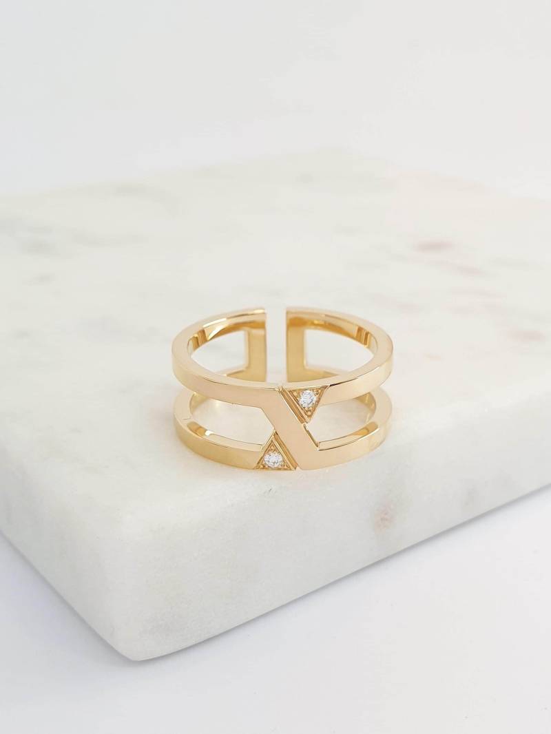 Bague Autoreverse Oder Jaune 18 Kt Bague Autoreverse Oder Jaune 18 Kt von ilithe