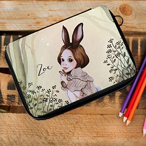 ilka parey wandtattoo-welt Gefüllte Federtasche mit Hasenmädchen Huki Schulstart Federmappe individuelles Federmäppchen & Namen Wunschnamen fm185 ilka parey wandtattoo-welt Gefüllte Federtasche mit Hasenmädchen Huki Schulstart Federmappe individuelles Federmäppchen & Namen Wunschnamen fm185 von ilka parey wandtattoo-welt