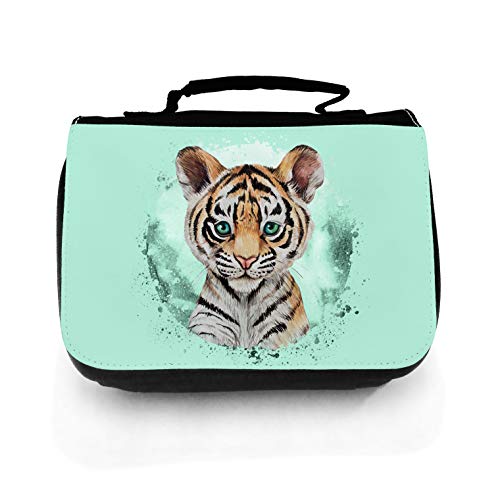 Waschtasche Waschbeutel mit Tiger Kulturbeutel Kosmetiktasche Reisewaschtasche individuell Motiv Tier wt212 ilka parey wandtattoo-welt® Waschtasche Waschbeutel mit Tiger Kulturbeutel Kosmetiktasche Reisewaschtasche individuell Motiv Tier wt212 ilka parey wandtattoo-welt® von ilka parey wandtattoo-welt