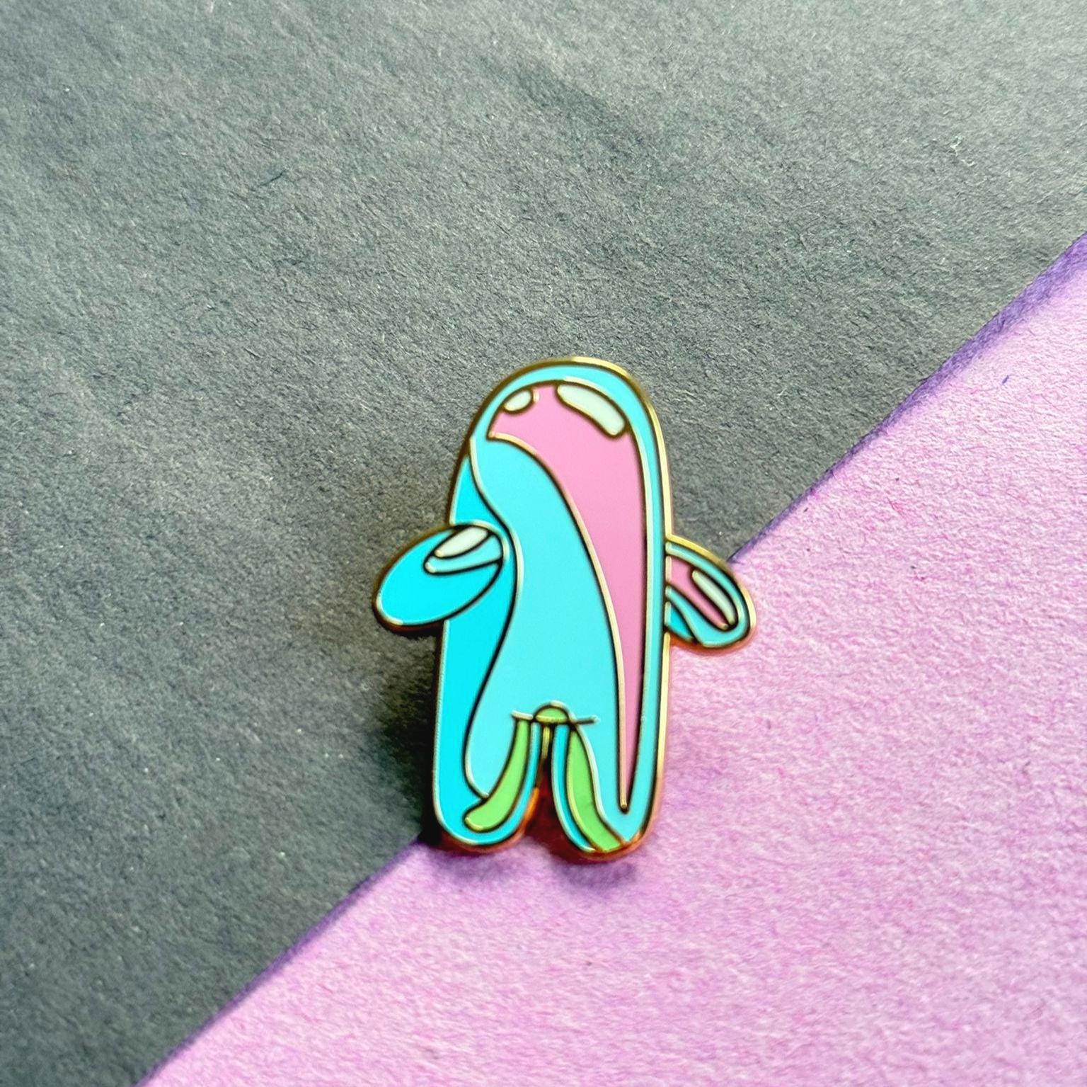 Bubble Buddy Enamel Pin - Kumpelblase Spongebob Cartoon-Inspired Cute | Aesthetic Accessory Für Rucksack, Jacke & Tasche von illeux