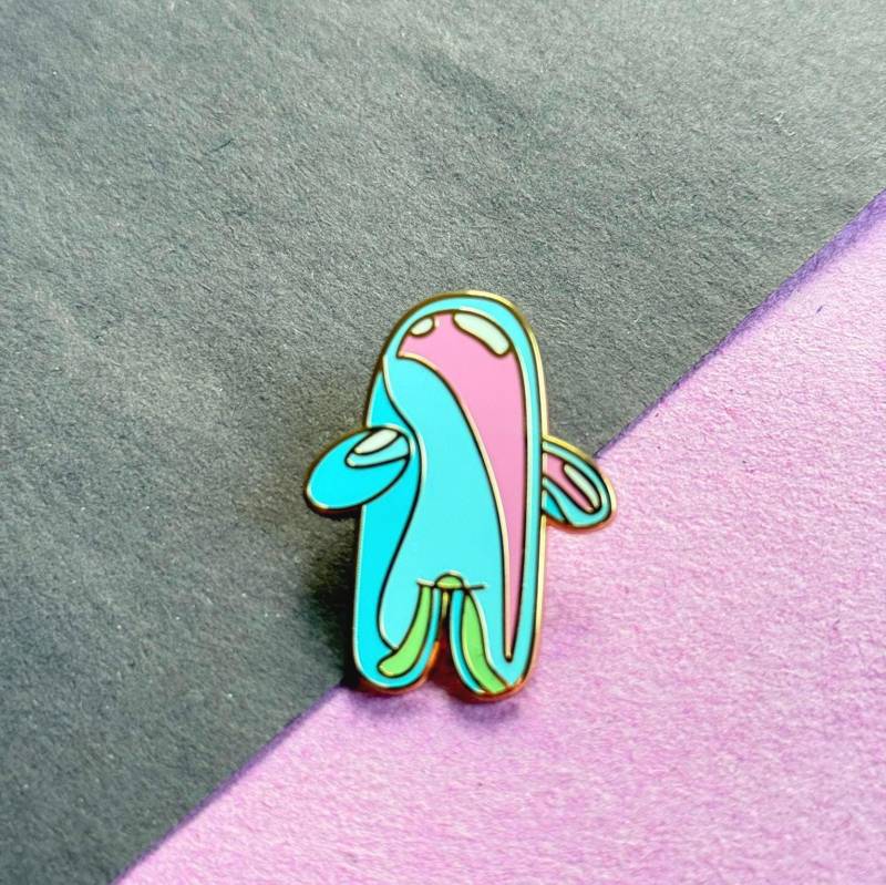 Bubble Buddy Enamel Pin - Kumpelblase Spongebob Cartoon-Inspired Cute | Aesthetic Accessory Für Rucksack, Jacke & Tasche von illeux