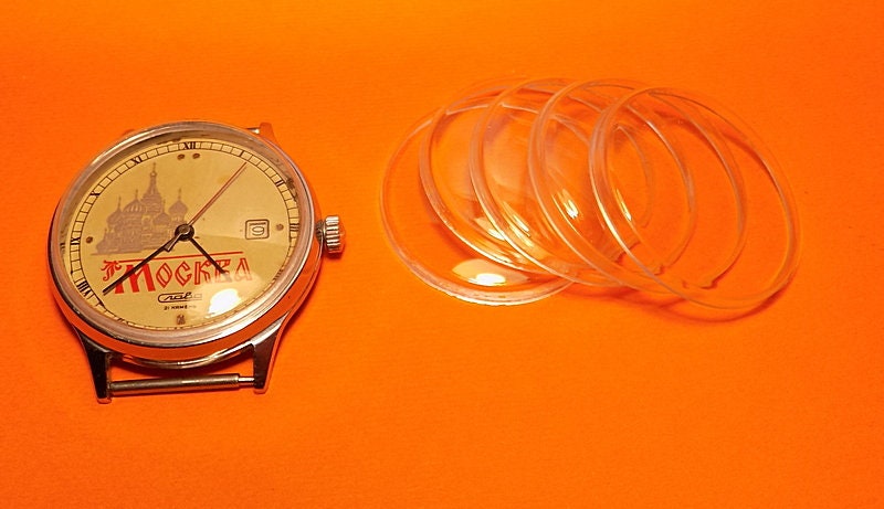 D-33 Mm Udssr Ersatzglas Rund 5 Stk Neu~Von Der Armbanduhr Slava D-33 Mm Udssr Ersatzglas Rund 5 Stk Neu~Von Der Armbanduhr Slava von illiab123