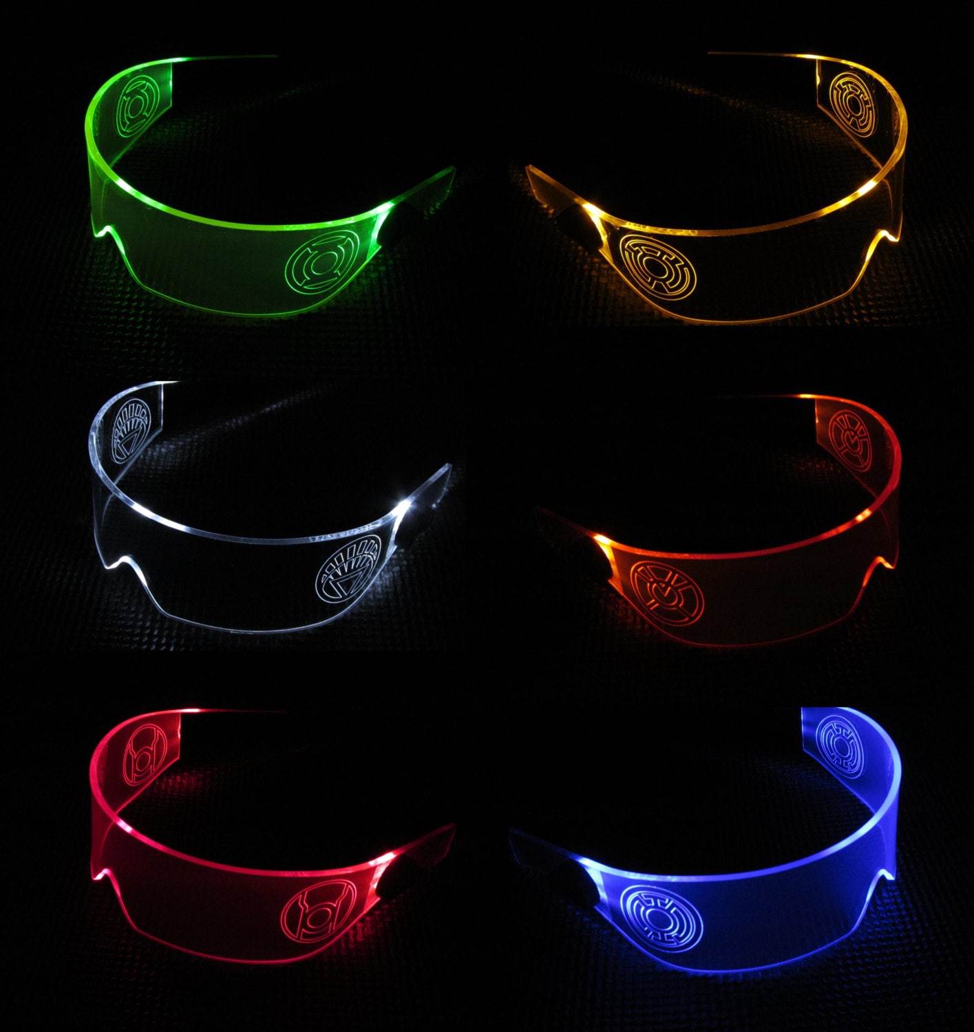 Das Original Beleuchtete Windlichtcorps Cyberpunk Cyber Goth Visier Das Original Beleuchtete Windlichtcorps Cyberpunk Cyber Goth Visier von illumicyberwear