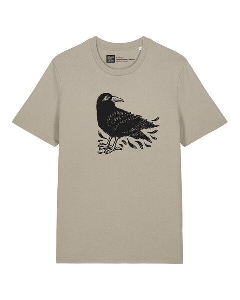 ilovemixapes Unisex T-Shirt „Black Raven“ Rabe von ilovemixapes