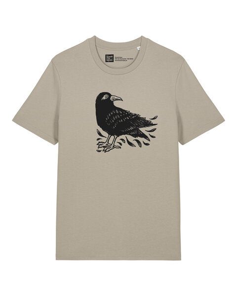 ilovemixapes Unisex T-Shirt „Black Raven“ Rabe von ilovemixapes