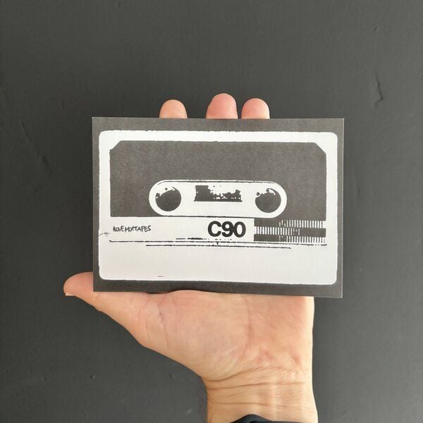 ilovemixtapes „C90 Classic“ – Postkarte für Mixtape-Liebhaber A6 von ilovemixtapes