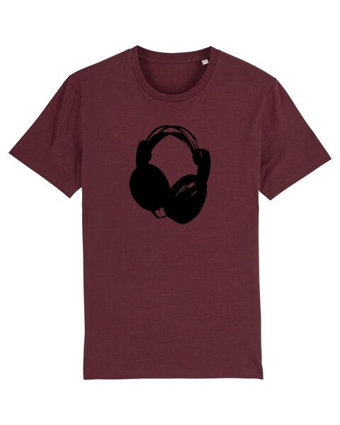 ilovemixtapes Biofaires Herren T-Shirt Kopfhörer div. Farben von ilovemixtapes