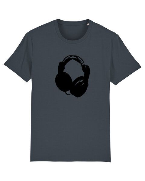 ilovemixtapes Biofaires Herren T-Shirt Kopfhörer div. Farben von ilovemixtapes