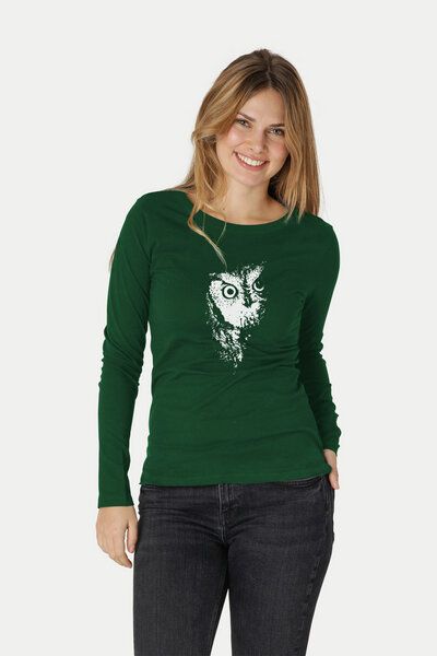 ilovemixtapes Eule Ladies Longsleeve T-Shirt aus Bio-Baumwolle ilovemixtapes Eule Ladies Longsleeve T-Shirt aus Bio-Baumwolle von ilovemixtapes
