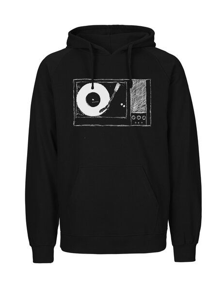 ilovemixtapes Fair gehandelter Männer Bio Hoodie "Plattenspieler" ilovemixtapes Fair gehandelter Männer Bio Hoodie "Plattenspieler" von ilovemixtapes