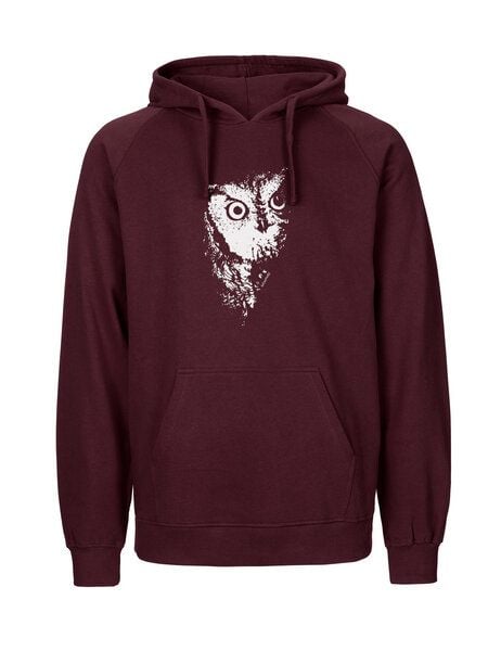 ilovemixtapes Fair gehandelter Männer Bio Hoodie "owl" bordeaux ilovemixtapes Fair gehandelter Männer Bio Hoodie "owl" bordeaux von ilovemixtapes