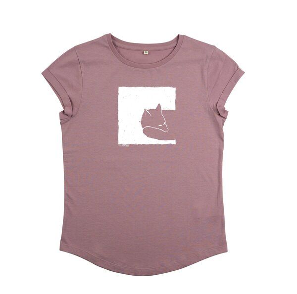 ilovemixtapes Fox in a box Fuchs Frauen T-Shirt aus Bio-Baumwolle von ilovemixtapes