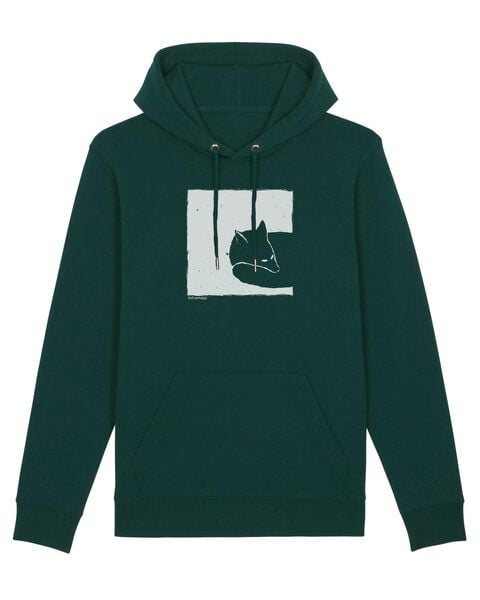 ilovemixtapes Fox in a box Unisex Hoodie Kapuzensweater aus Bio-Baumwolle von ilovemixtapes