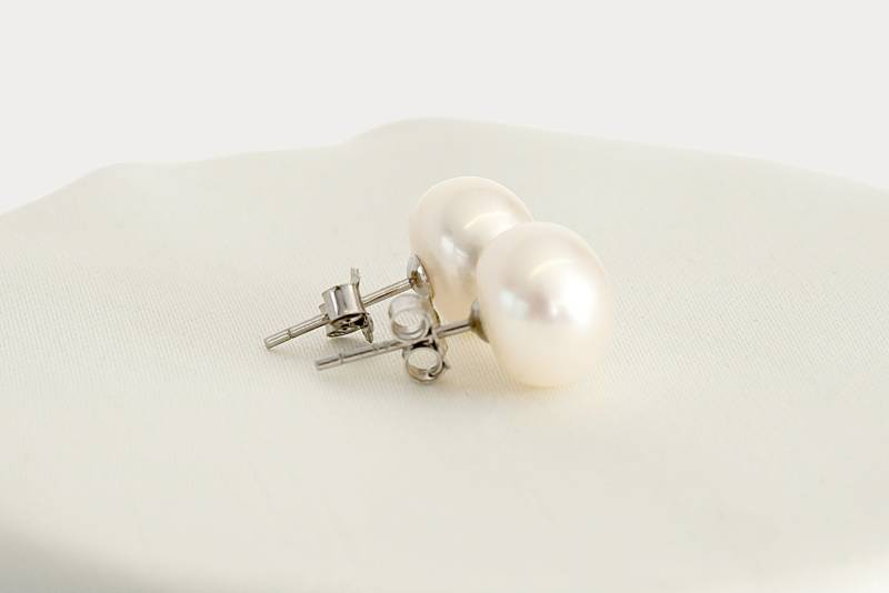 Süßwasser Perle Ohrstecker 10-11 Mm Süßwasser Perle Ohrstecker 10-11 Mm von ilovemypearls