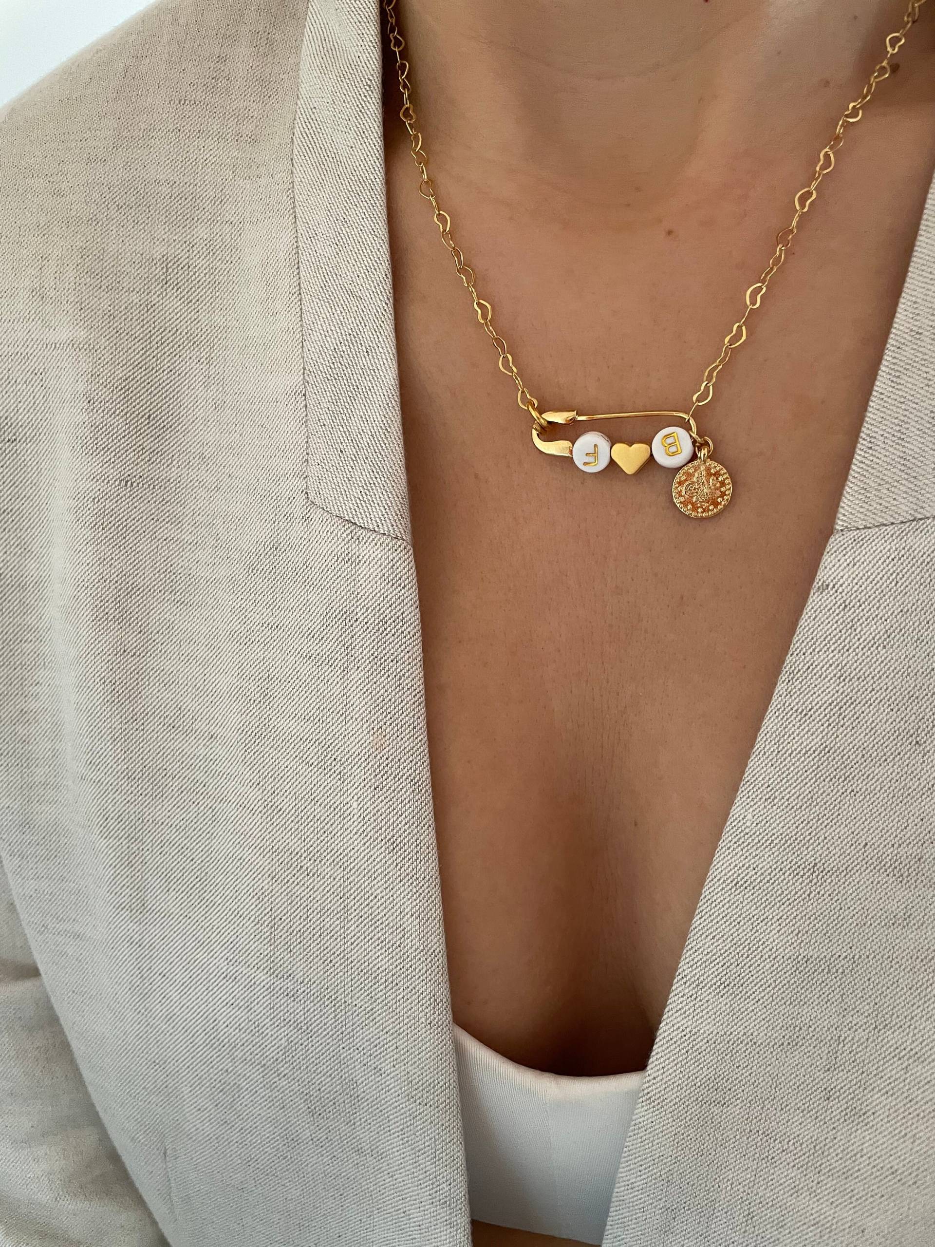 Ich Liebe Dich Anfangsbuchstaben Halskette, Valentinstag Geschenk, Liebe Schmuck, Geschenk von ilovetoloveyouu