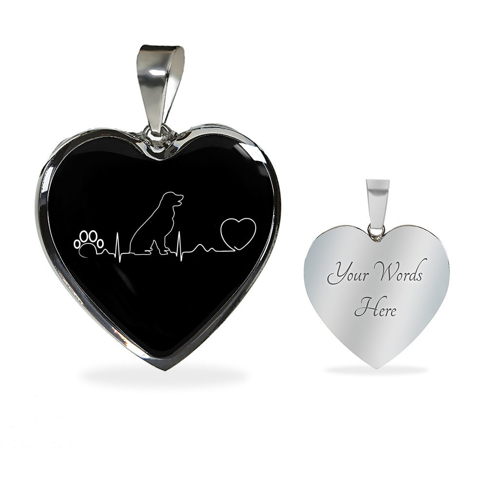 Hunde Herzschlag Personalisierte Herzhalskette - Hundeliebhaber Geschenkbox Inklusive, Haustierliebhaber, Tierliebhaber, Tierarzt-Med-Geschenk Hunde Herzschlag Personalisierte Herzhalskette - Hundeliebhaber Geschenkbox Inklusive, Haustierliebhaber, Tierliebhaber, Tierarzt-Med-Geschenk von iloveveterinarystore