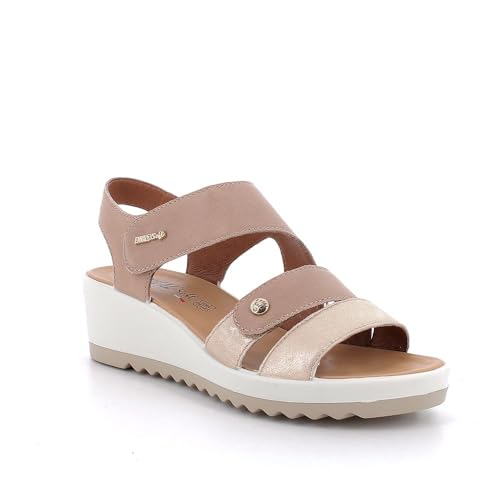 ENVAL SOFT Damen D.calypso Enval Keilsandale, Beige, 37 EU von ENVAL SOFT