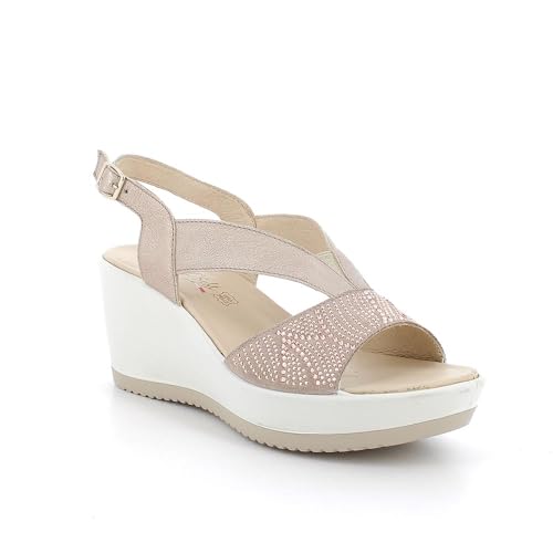 ENVAL SOFT Damen D.scarlet Enval Keilsandale, Champagner, 40 EU von ENVAL SOFT