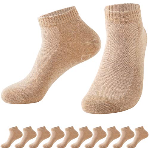 immer Premium Sneaker Socken, Unisex für Damen und Herren (Beige, 39-42) von immer