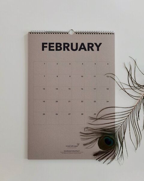 in love with paper immerwährender Geburtstagskalender von in love with paper