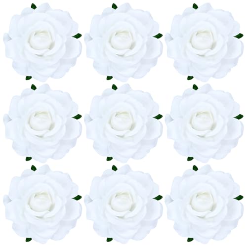 inSowni Haarspangen mit Rosenblüten, 16/9/4 Stück, Brosche, Accessoires, Haarspangen für Damen, Mädchen, Braut (9 Stück, S4) von inSowni