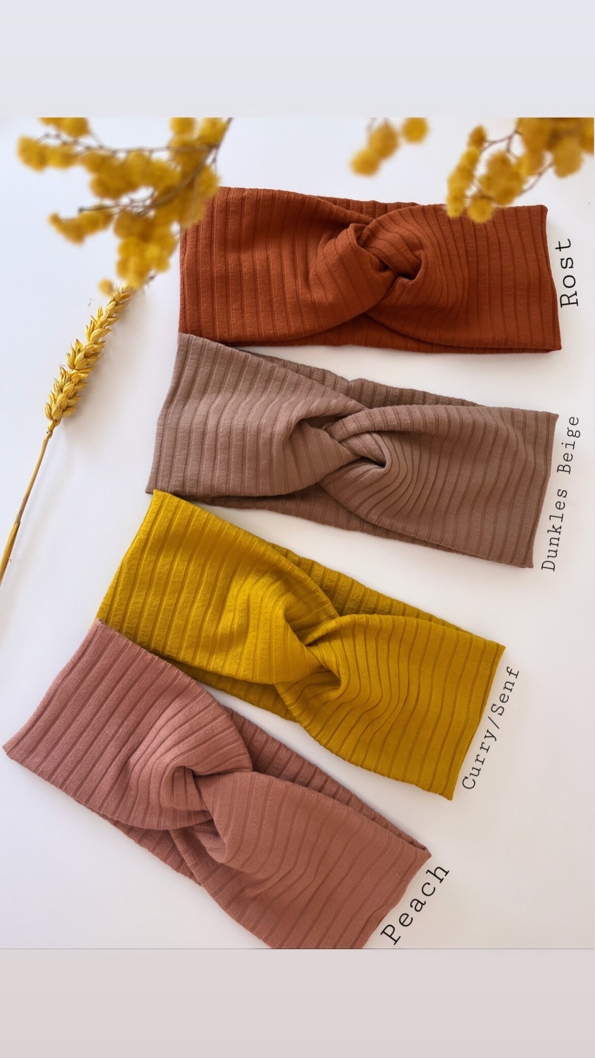 Breit Geripptes Haarband/stirnband Nach Maß Dünnes Knotenhaarband Frühjahr/ Herbstfarbe Einfarbiges Neuanfertigung Breit Geripptes Haarband/stirnband Nach Maß Dünnes Knotenhaarband Frühjahr/ Herbstfarbe Einfarbiges Neuanfertigung von inasFadenzauber