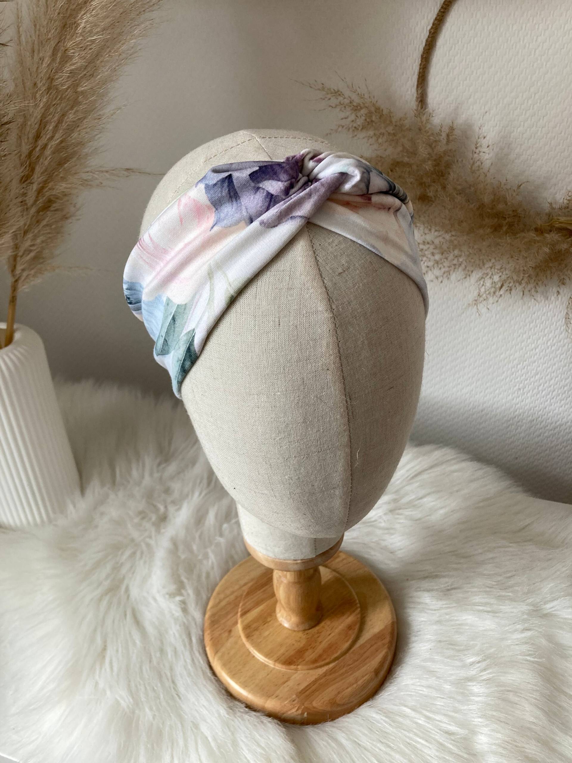 Viskose Dünne Leichte Haarband/Sommer Warme Tage/ Blumen Haar-Accessoires/ Floral Buntes Knotenhaarband Nach Maß Für Deinen Kopf Viskose Dünne Leichte Haarband/Sommer Warme Tage/ Blumen Haar-Accessoires/ Floral Buntes Knotenhaarband Nach Maß Für Deinen Kopf von inasFadenzauber