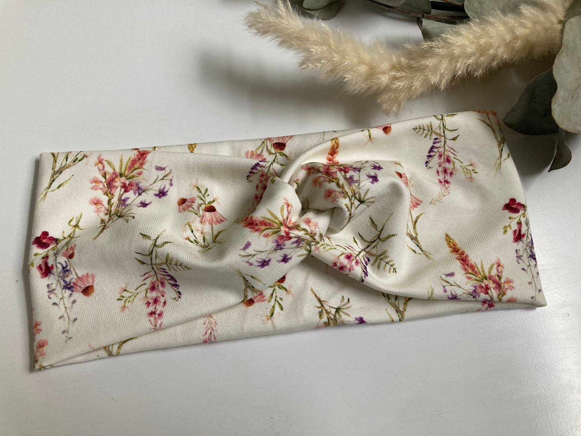 stirnband/Haarband Blumen Flowers Knotenhaarband Auf Maß Frühling Haar-Accessoires stirnband/Haarband Blumen Flowers Knotenhaarband Auf Maß Frühling Haar-Accessoires von inasFadenzauber