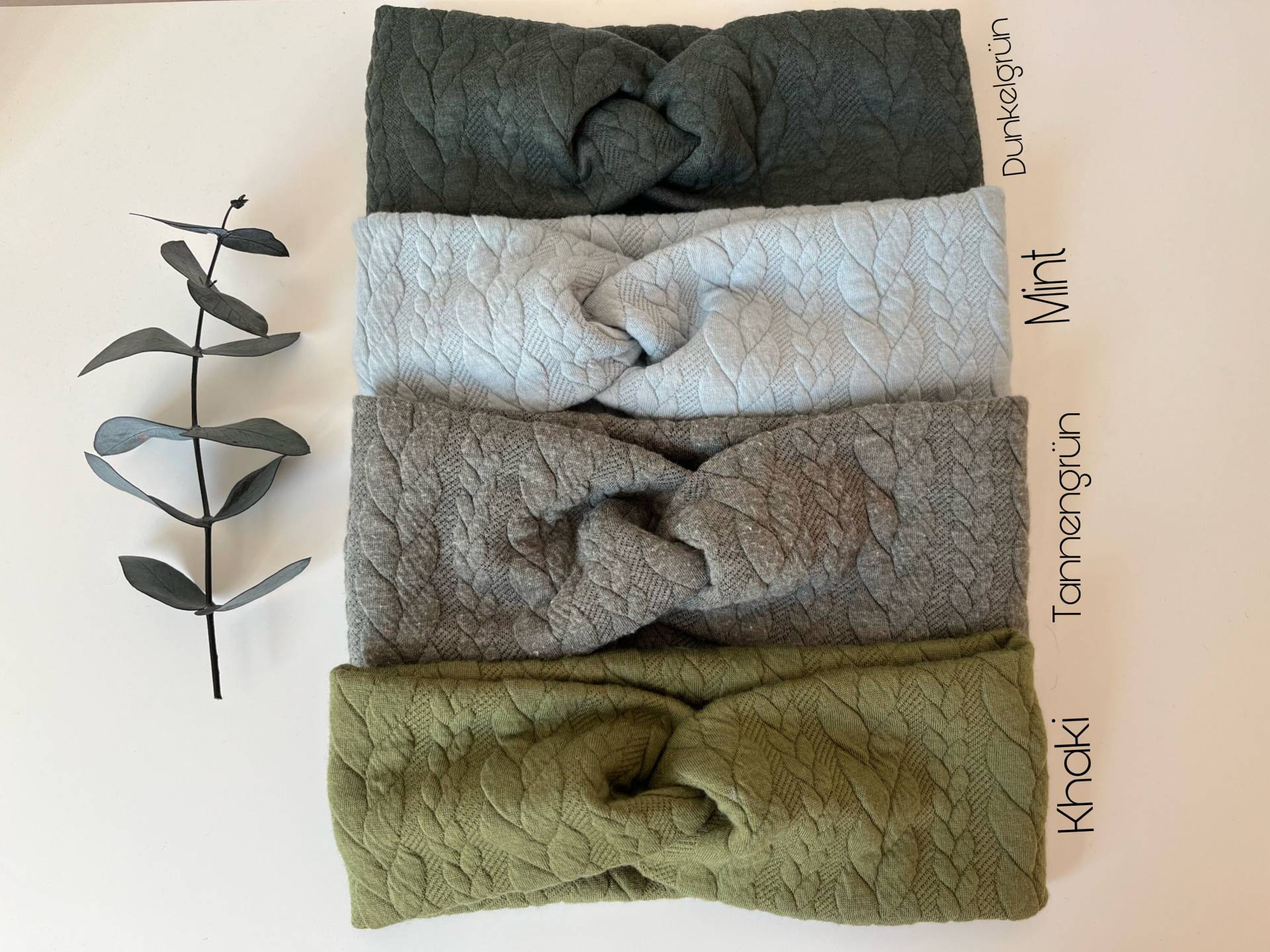 stirnband/Haarband Zopfmusterband Knotenhaarband Haar-Accessoires Herbstband Winterhaarband Warm Neuanfertigung Nach Maß stirnband/Haarband Zopfmusterband Knotenhaarband Haar-Accessoires Herbstband Winterhaarband Warm Neuanfertigung Nach Maß von inasFadenzauber