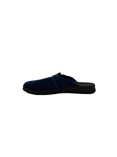 Inblu Herren Applikation Hausschuh, blau, 43 EU von inblu