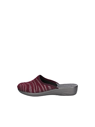 inblu 5D000022 Hausschuhe für Damen, Winter, Keil, 2,5 cm, violett, 37 EU von inblu