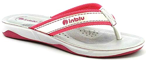 inblu Damen-Flip-Flops DD-07 Fuchia, - fuchsia - Größe: 38 EU von inblu