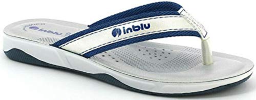 inblu Damen-Flip-Flops DD-07 blau, Blau - blau - Größe: 38 EU von inblu