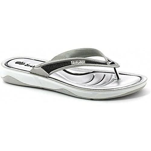 inblu Damen-Flip-Flops DD-09, Schwarz, Schwarz - Schwarz - Größe: 39 EU von inblu