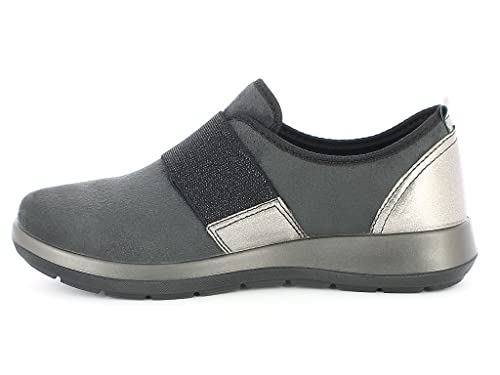 inblu Damen Sneakers Grige mit Gummizug Gymnastikschuh, grau, 37 EU von inblu