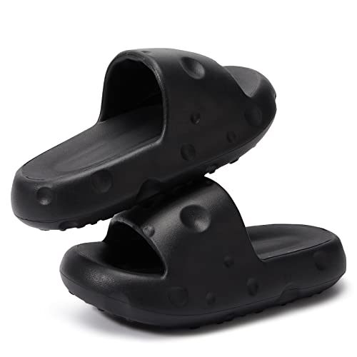 incarpo Käsesandalen Käsesandalen für Damen, ultimativer Komfort, weich, rutschfest, für den Innenbereich, Duschschuhe, gepolsterte dicke Sohle, Schwarz, 5-6 incarpo Käsesandalen Käsesandalen für Damen, ultimativer Komfort, weich, rutschfest, für den Innenbereich, Duschschuhe, gepolsterte dicke Sohle, Schwarz, 5-6 von incarpo