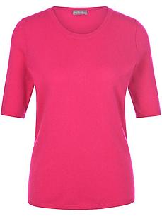 Rundhals-Pullover aus Schurwolle und Kaschmir include pink von include